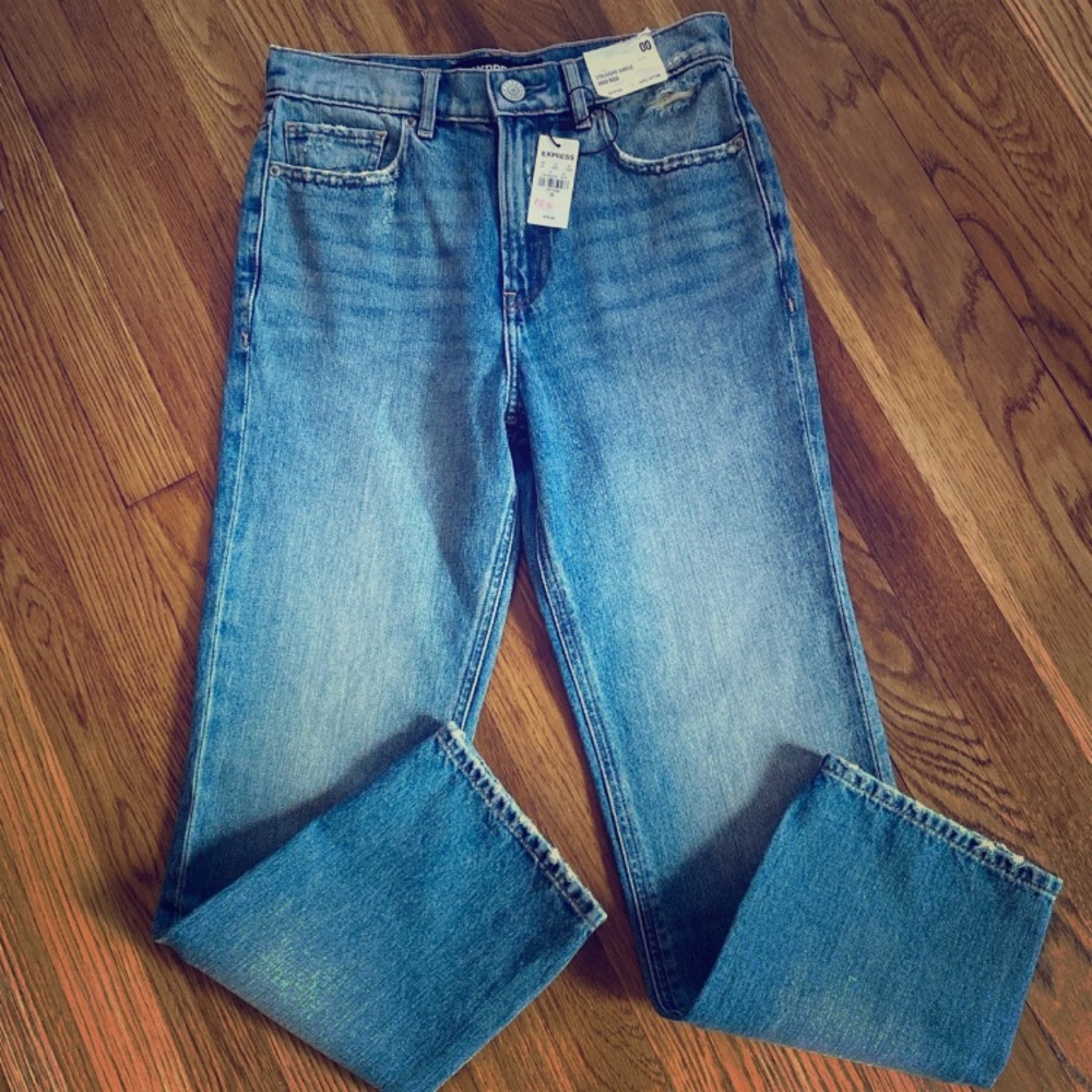 Express mom jeans NWT size 00
